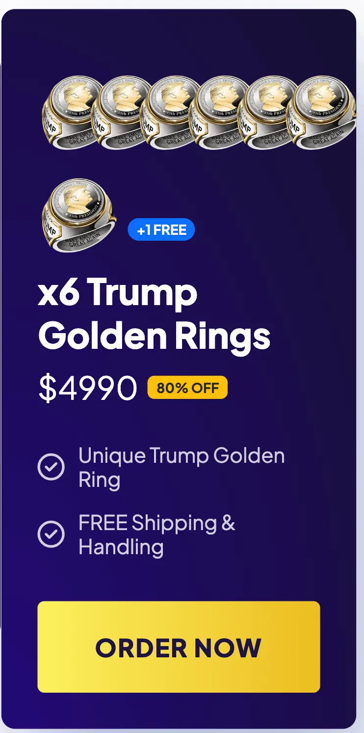 trump golden ring 6x